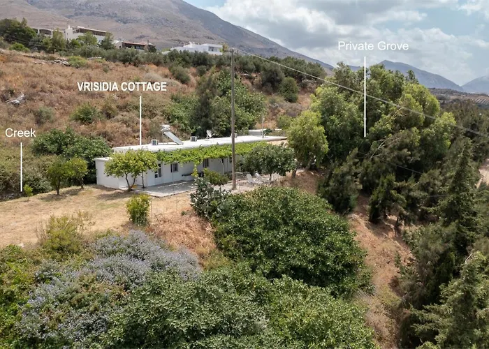 Vrisidia Cottage - Nature, Seaview & Relax